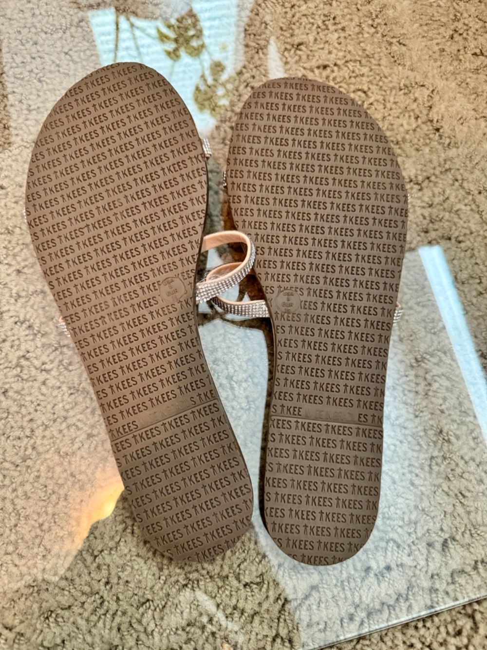 Tkees Infinity Gemma - Rose Sandal - Picture 3 of 3